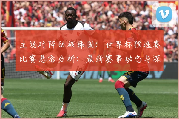 主场对阵劲旅韩国：世界杯预选赛比赛悬念分析：最新赛事动态与深度分析